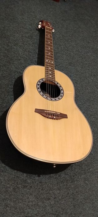 Violão elétrico roundback