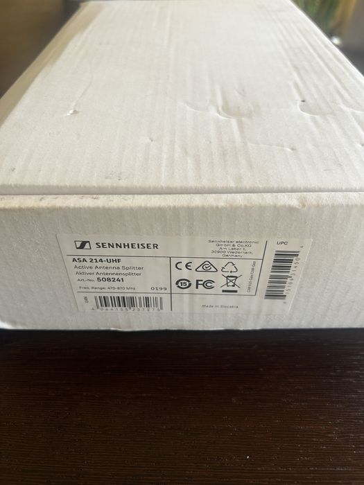 Sennheiser ASA 214-UHF 470–870 MHz – Novo / Nunca Usado