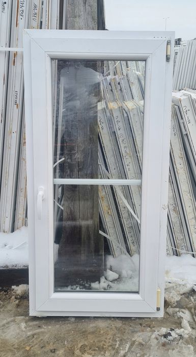 OKNA Używane 66x134 OKNO KacprzaK Plastikowe PCV Białe Lider Okna OLX