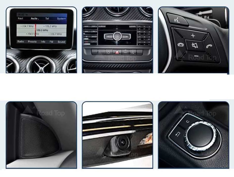 CarPlay Android Radio GPS WiFi 4G Mercedes CLA C117 GLA W176 W246 GLC