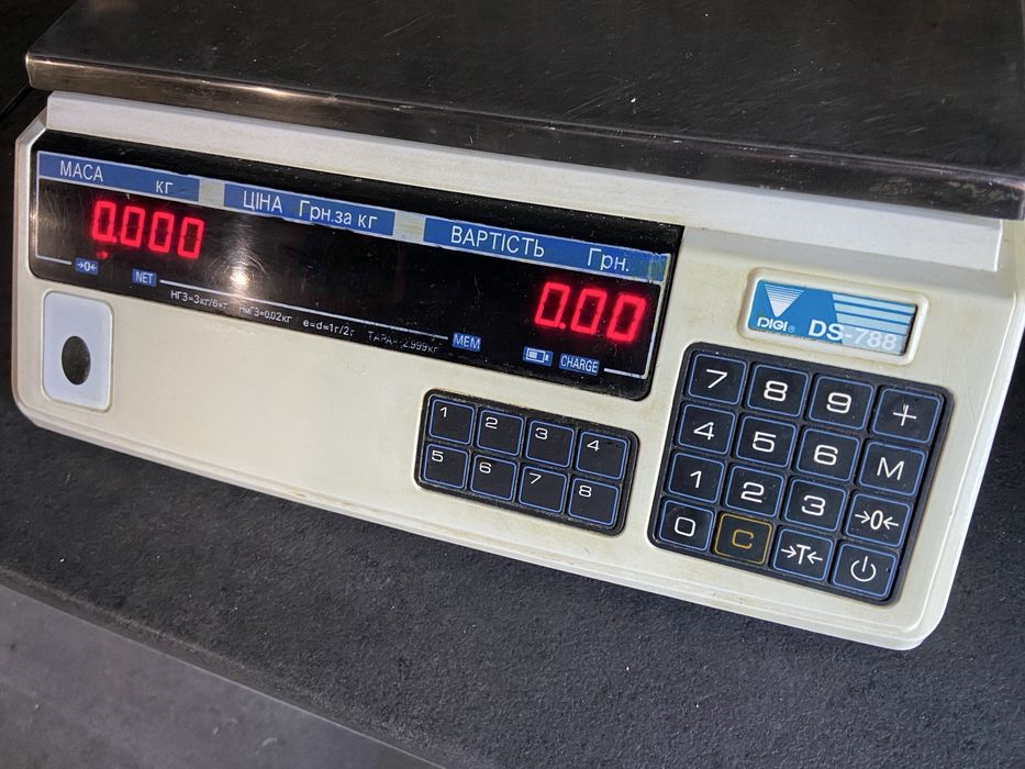 Ваги торгові Digi DS-788 BM-K6