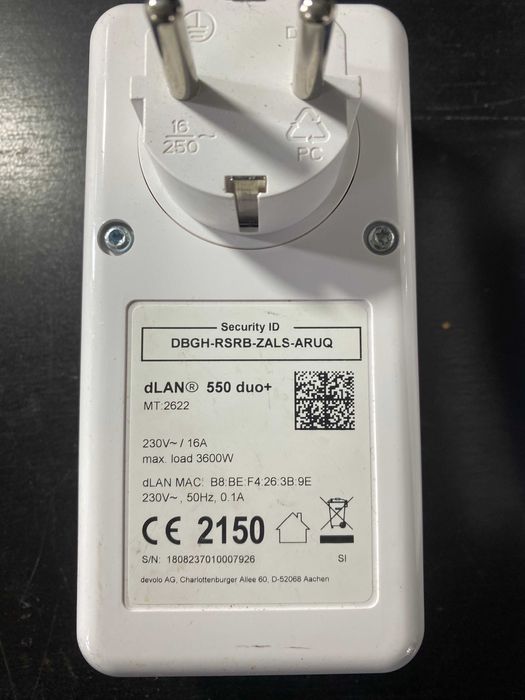 Powerline dLAN duo550+