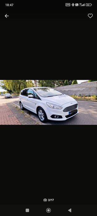 Ford S- Max 2.0 TDCI 150 KM 2015 r. Titanium  PowerShift