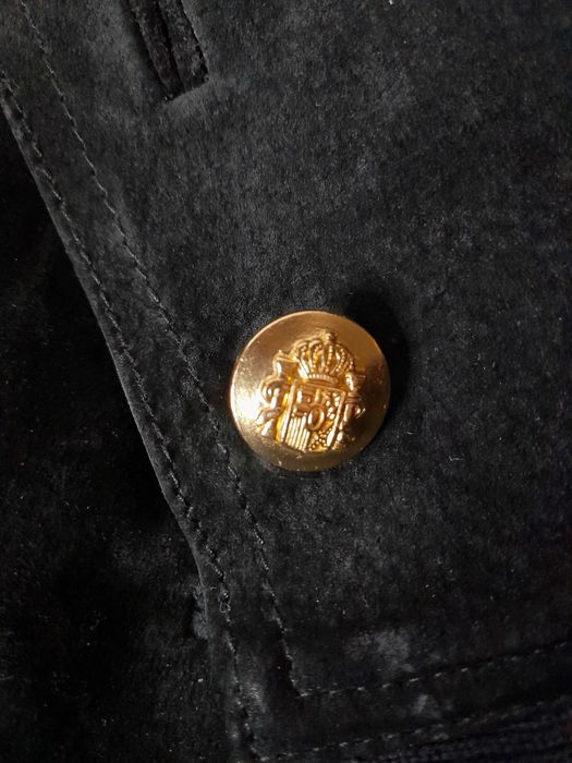 Винтаж Elegance S.A. Paris куртка бомбер косуха Замша