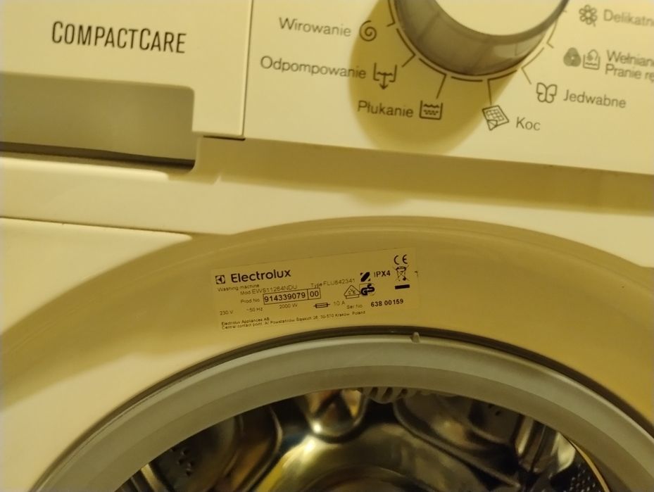 Pralka Electrolux