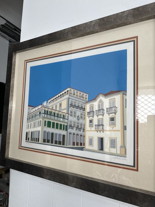 Serigrafia Molina com moldura