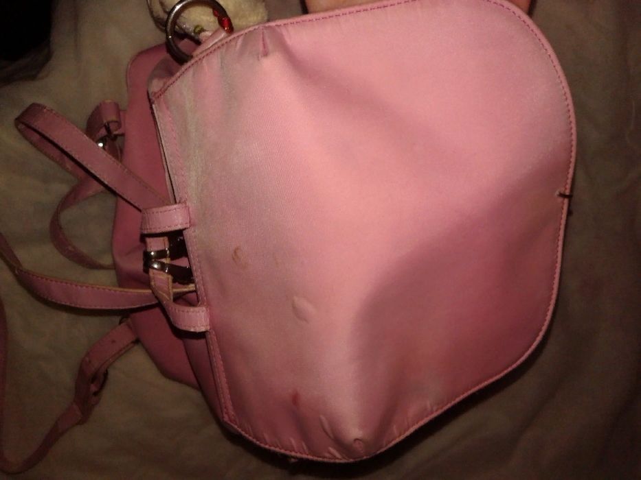 Рюкзак милый снеговик розовый