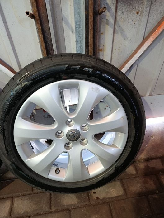 Диски  5/115 R17 + НОВА ЛІТНЯ ГУМА 2024 РОКУ!!!