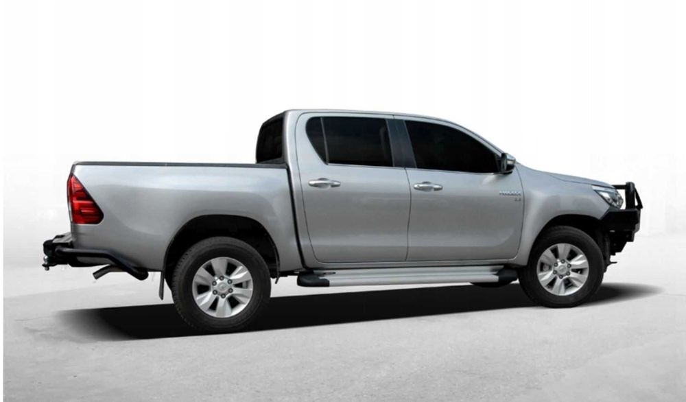 Progi Stopnie Boczne do wsiadania Aluminiowe Toyota Hilux 2015 - 2025+