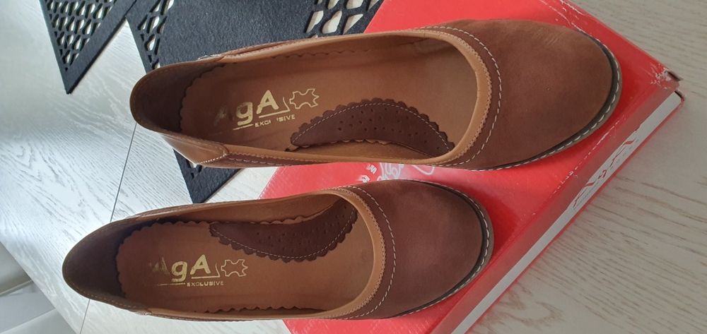 Buty damskie skóra