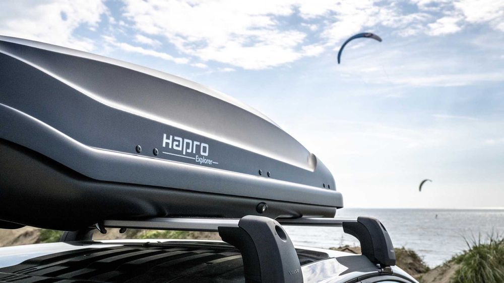 BOX HAPRO Explorer 400 Box dachowy czarny matowy 5 lat gwarancji
