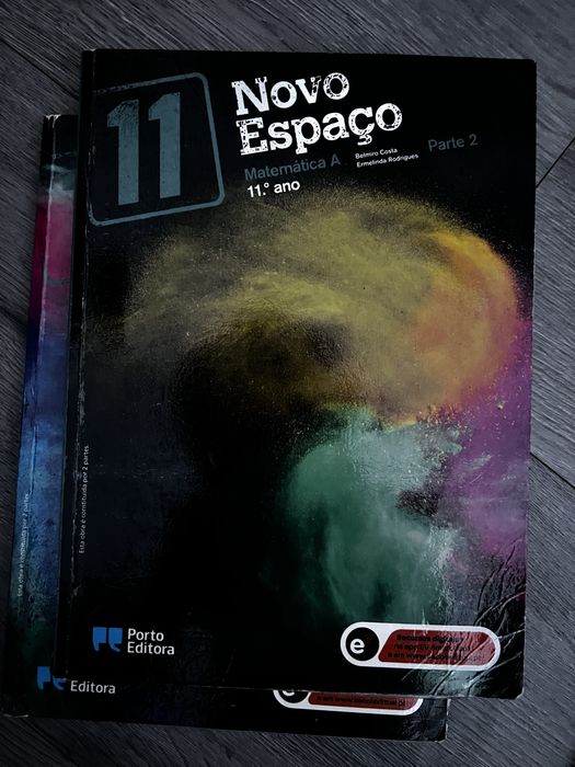 Munual matemática A Novo espaço 11 ano e 12 ano Porto Editora