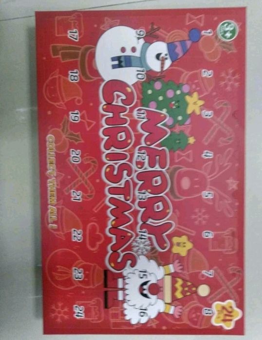 Christmas Blind Box – Świąteczne Figurki Kolekcjonerskie, 24 Wzory