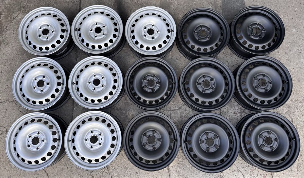 Диски r15 6J 5x112 ET-43/45/47 на Skoda/Volkswagen/Audi/Seat/Galaxy/Transporter T4/Golf/Octavia/Passat/Jetta/Caddy/Superb/A4/A6/Yeti/Karoq/100/Touran