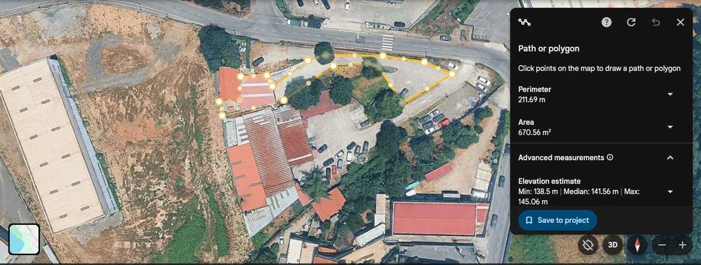 Armazém c/ logradouro em Zona Industrial