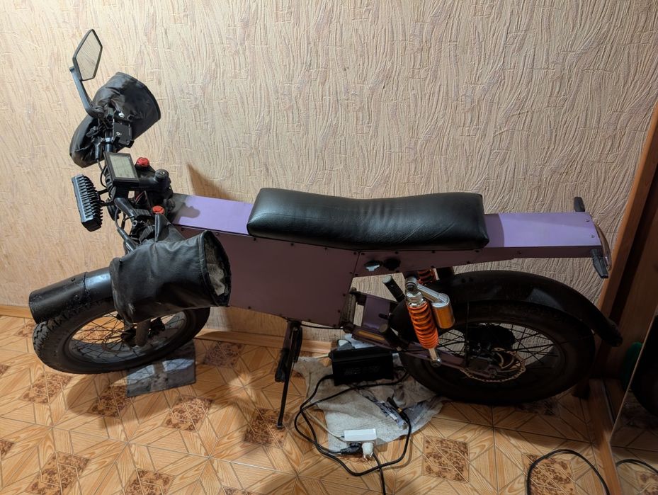 Електробайк 1500w 52В 60А