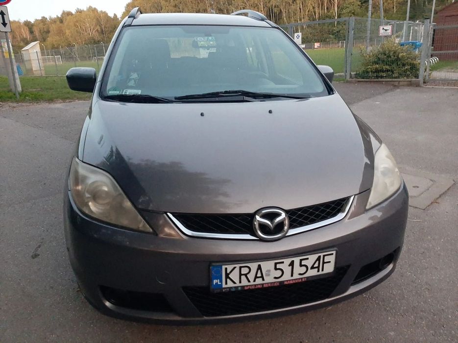 Mazda 5 diesel CR19, 7-osobowa, zadbana