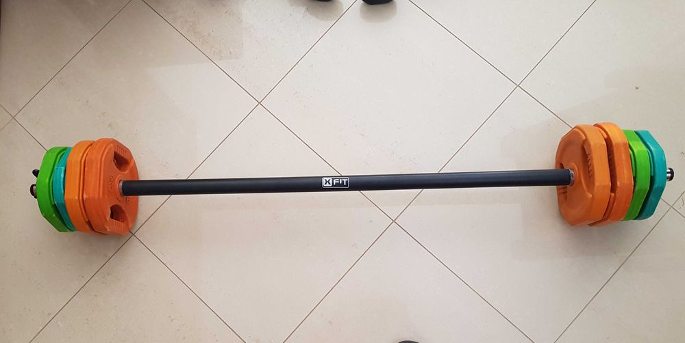 Kit Fit Pump – Barra + discos + molas