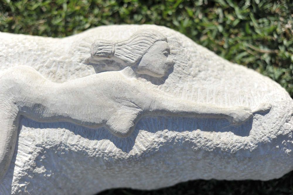 Escultura em pedra