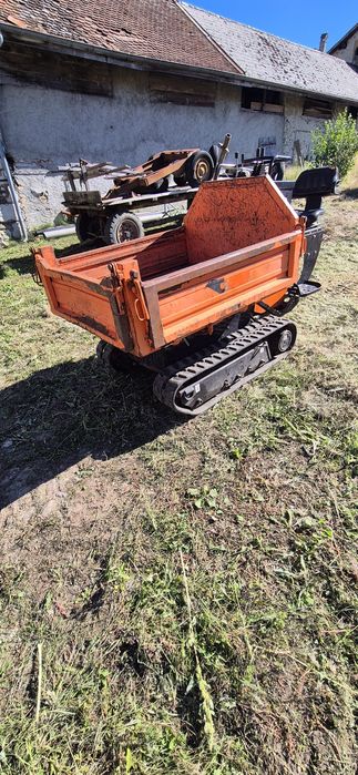 Mini Dumper de rastos tribasculante