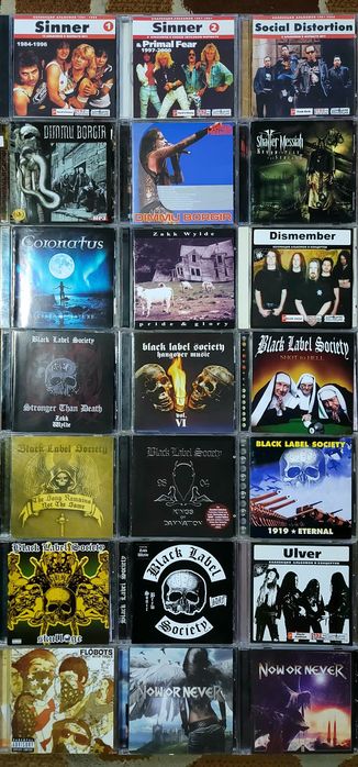 •CD Диски-8•Heavy Metal Rock•Компакт Диски •СД ДИСКИ •Объявление-8•