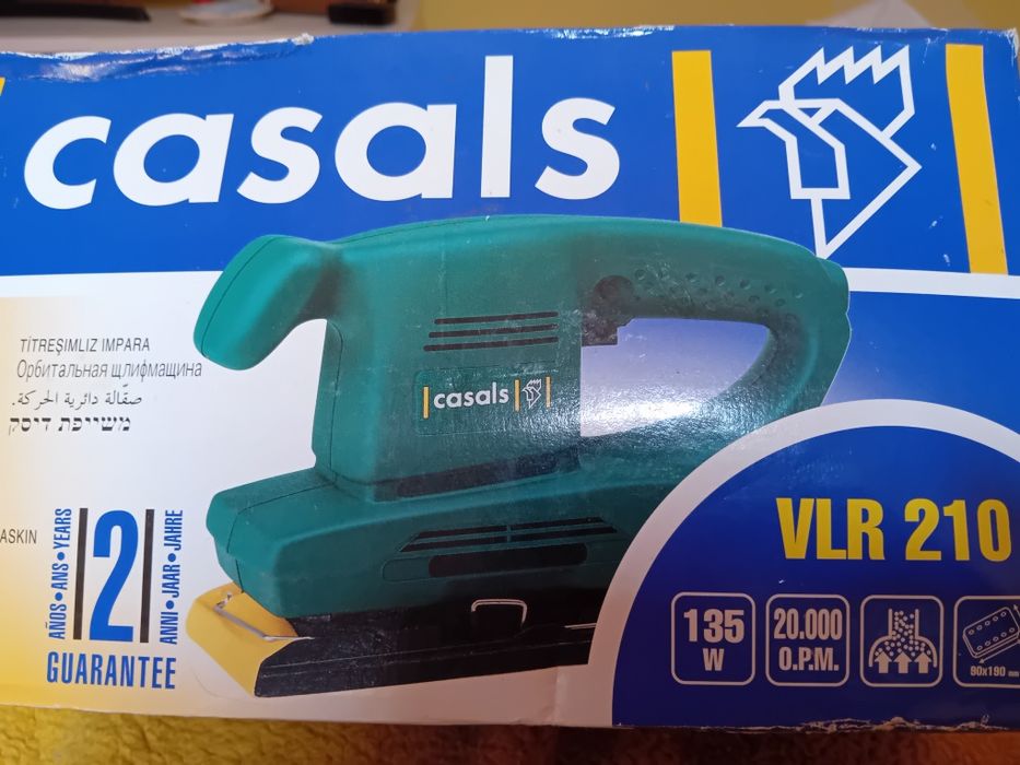Lixadora Orbital(lixas incluídas)-Casals