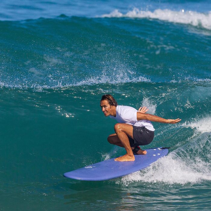 Prancha de Surf em espuma 7'8'' - 500 azul