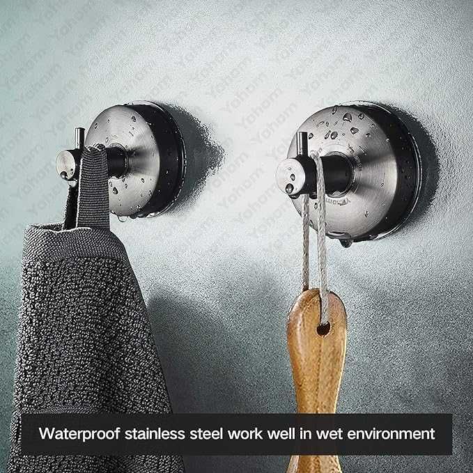 YOHOM Haczyki z przyssawką 2 szt.