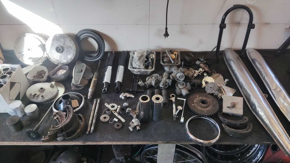 wsk 125,175, shl części