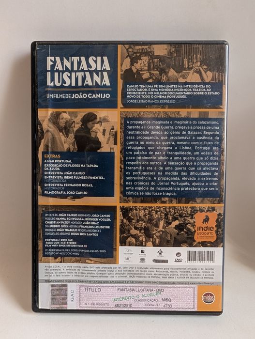 DVD Fantasma Lusitana