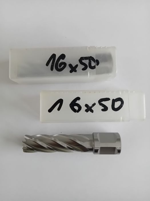 Frez trepanacyjny wiertło koronowe HSS fi 16x50mm