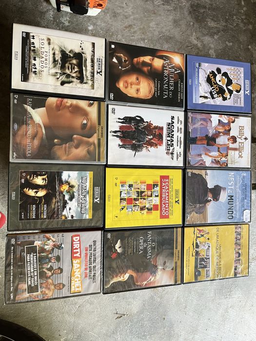 DVD’s de cinema e música