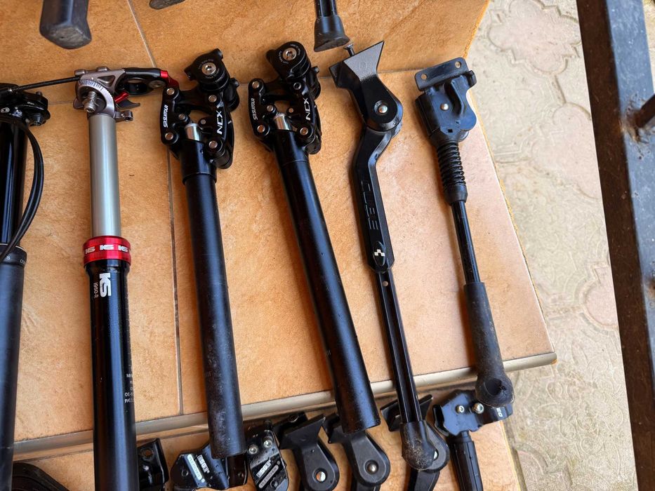 Підседіл, Дропер CUBE, SR Suntour NCX, KS, Підніжка, Амортизатор