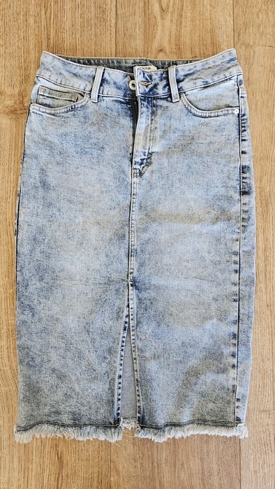 Джинсова спідниця, міді Ostin