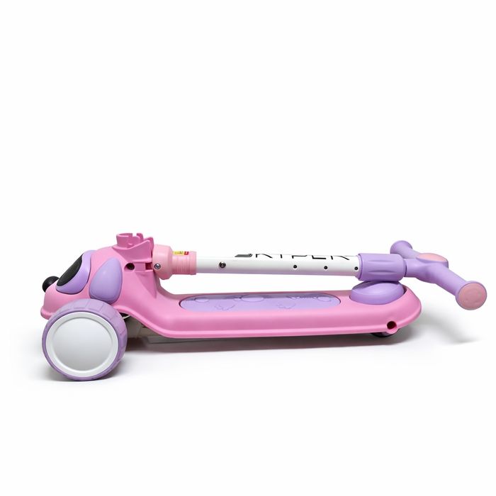 Самокат трехколесный детский с подсветкой и музыкой от 2 до 6 лет