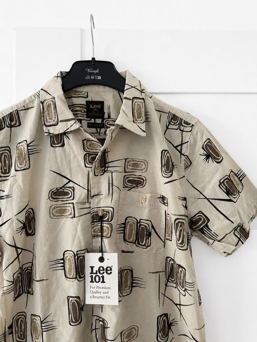 Lee 101 | M - męska koszula retro/vinatge, regular fit, nowa z metką