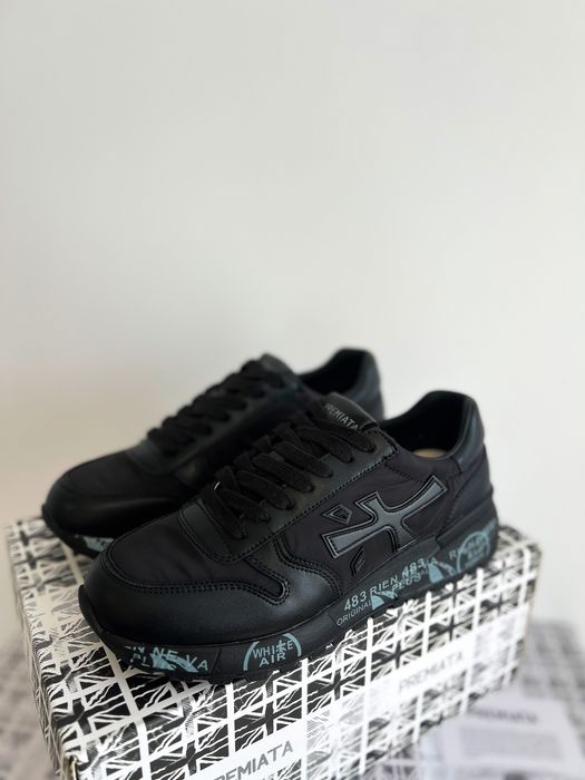 Premiata Mase Original Black кросівки чоловічі чорні