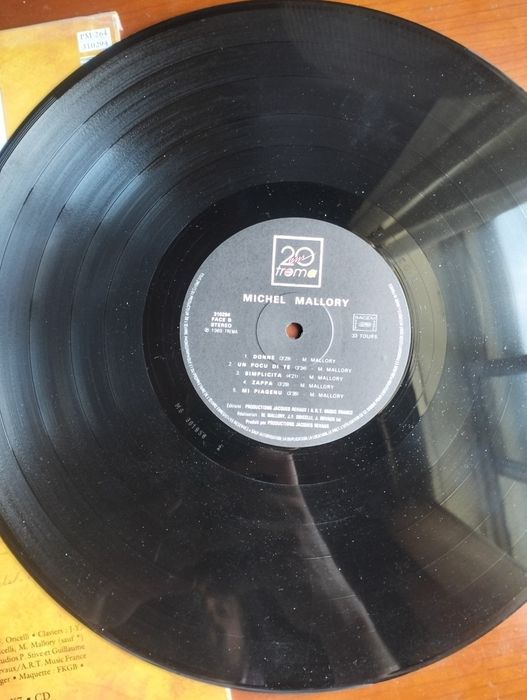 Disco de vinil LP Michel Mallory