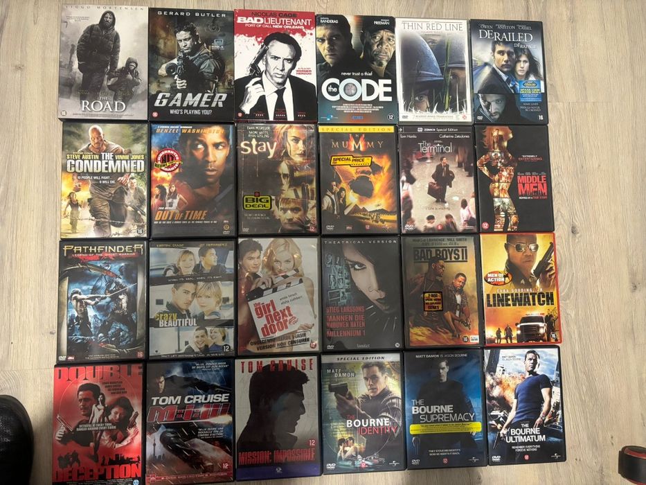 Filmy dvd różne mix