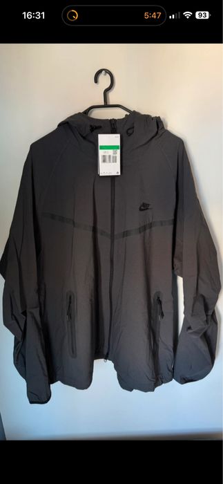 Nike Tech Woven Windrunner “Dark Grey/Black” | Rozmiar XL