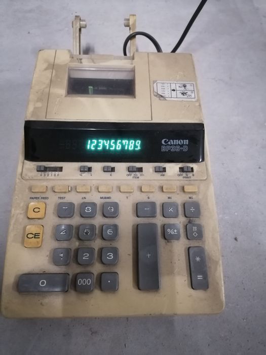 Calculadora Canon BP36-D - Vintage