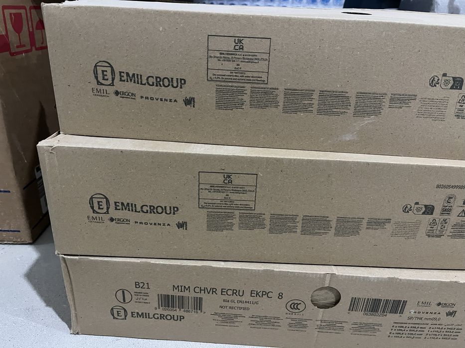 Plytki Jodełka Mimesis Chevron Ecru 11x54
