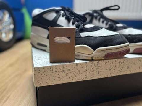 Jordan 4 RM Black White | Retro Y2K Streetwear Sneaks