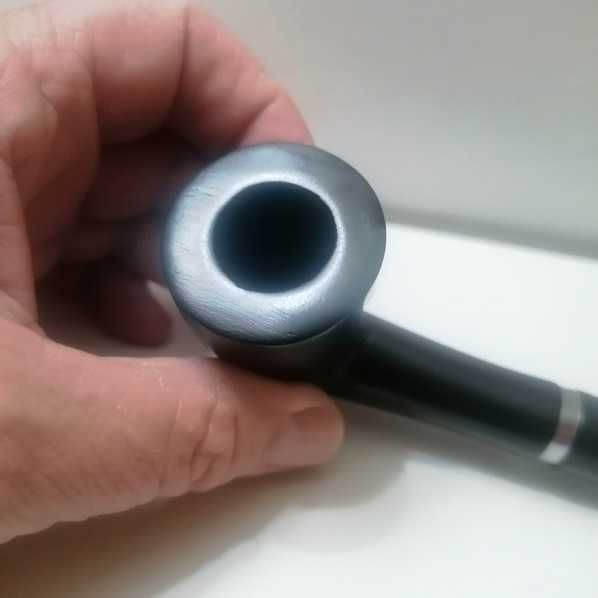 Cachimbo de Arte Africana de Moçambique em pau-preto