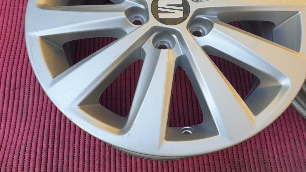 4028-Jantes 15 5x100 Originais Seat Ibiza, tbm para VW Polo, etc