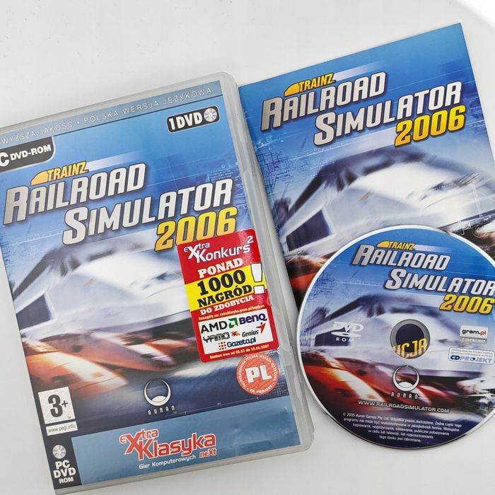 Gra PC - Trainz Railroad Simulator 2006 - Polskie - extra klasyka