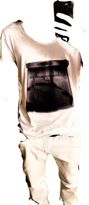 T-shirt white punk (raf simmons ,mastermind,histeric glamour,undecover