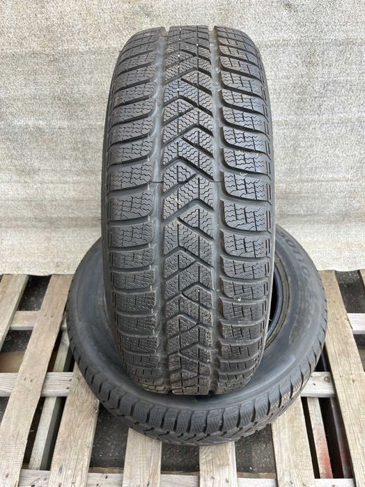 [W55] 2x R17 225/60 Pirelli 225/60/17 STAN BDB JAK NOWE! 2023r Opony zimowe 8mm