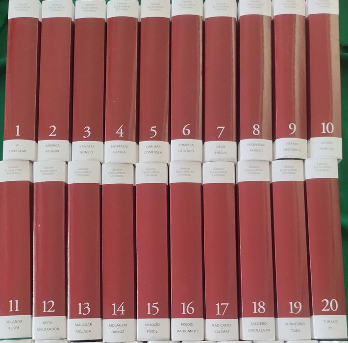 Grande Enciclopedia Universal 20 livros - Dicionário