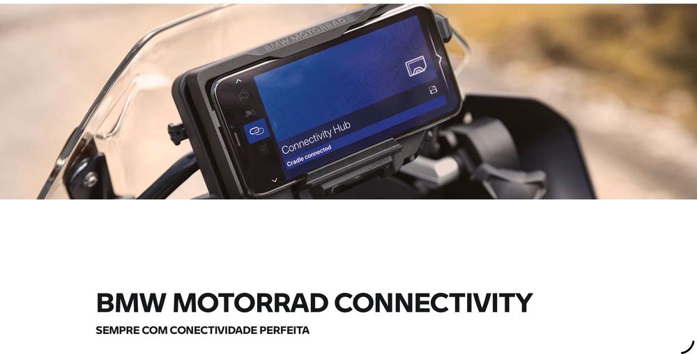 BMW Motorrad System Connected Ride Cradle